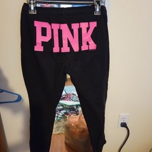Pink sweats